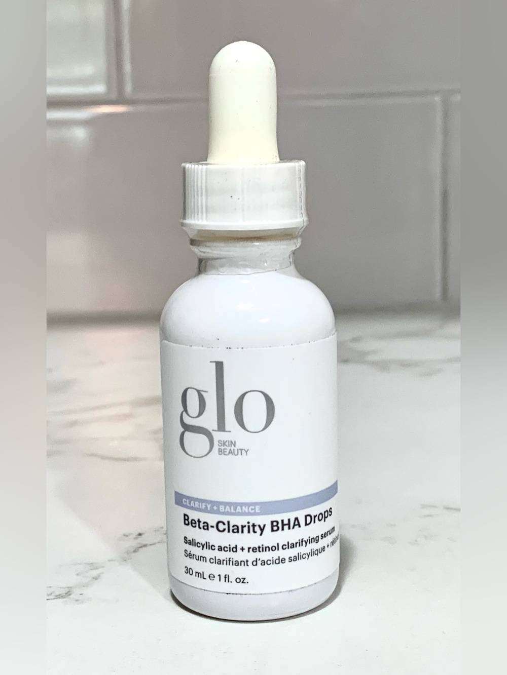 Glo Skin Beauty Beta Clarity BHA Drops for a clearer brighter complexion